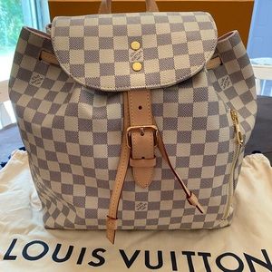 Louis Vuitton Sperone Backpack Damier Azur